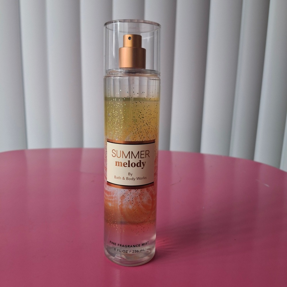 Bath & Body Works SUMMER MELODY Fine Fragrance Mist 8 fl oz Retired